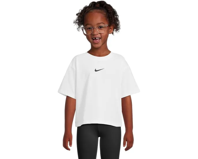 Детская футболка Nike Kids Femme Sport с принтом логотипа