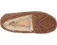 UGG Dakota детские мокасины с мехом каштан