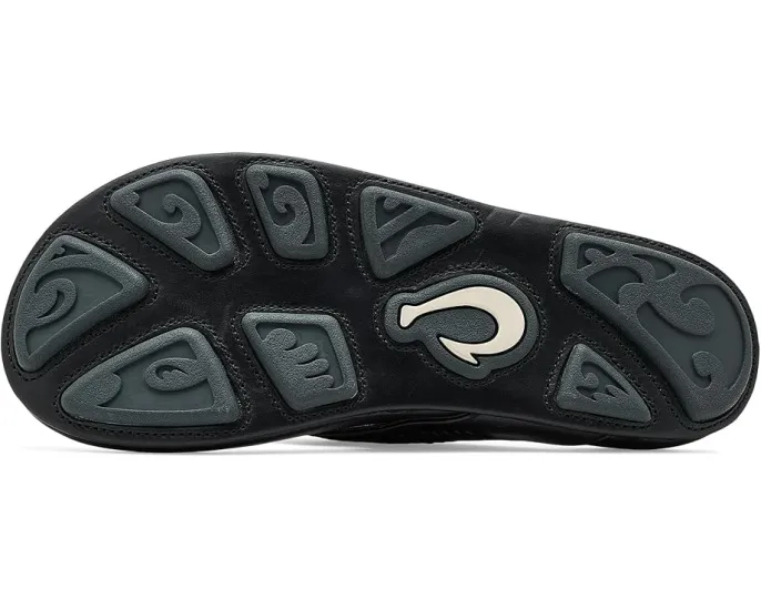 Кожаные сандалии Mea Ola Mano с ремешками и детальной проработкой OluKai