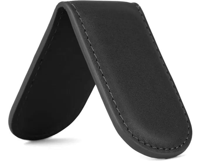 Денежный зажим Nappa Vitello Collection от Bosca с магнитной застежкой