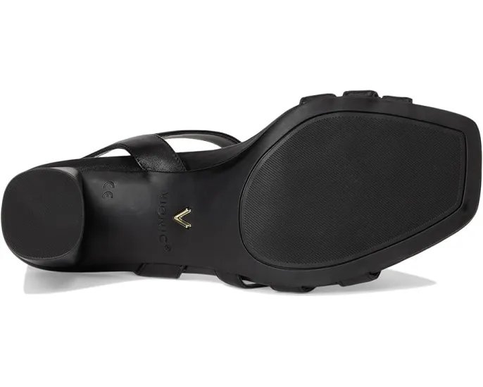 Сандалии VIONIC Nora на устойчивом каблуке с регулируемым ремешком