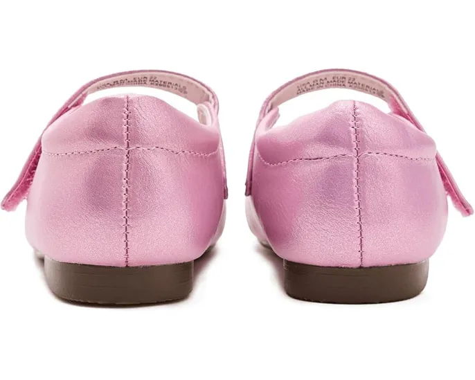 Туфли для девочек Nina Kids Daisy с цветочным апплике и стразами на липучке