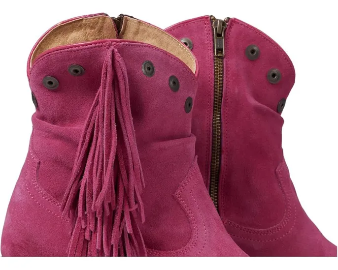 Сапоги Corral Boots Q0302 с бахромой и замшевыми заклепками на молнии