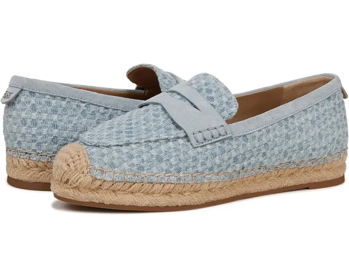 Лоферы Sam Edelman Kai 2 с кожаным верхом и деталью эспадрильи