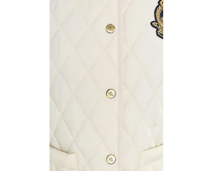 Жилет Lauren Ralph Lauren Crested с водоотталкивающим покрытием и нашивкой