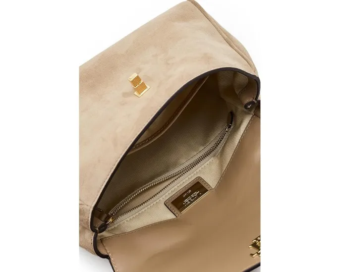Сумка Lauren Ralph Lauren Farrah с шарфом из мягкой замши