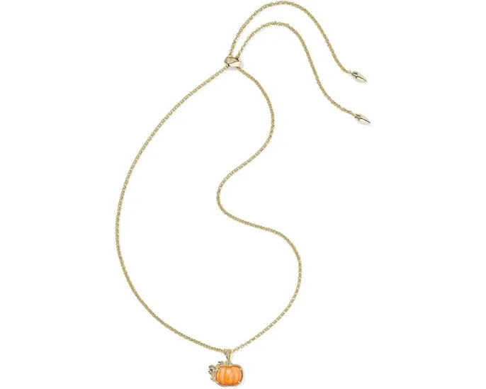 Длинное ожерелье Kendra Scott с подвеской в виде тыквы