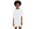 Платье-квадрат Norma Kamali Short Sleeve Boxy Mini Dress с коротким рукавом