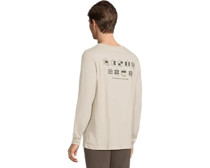 Футболка Salty Crew Call Sign с длинным рукавом и принтом