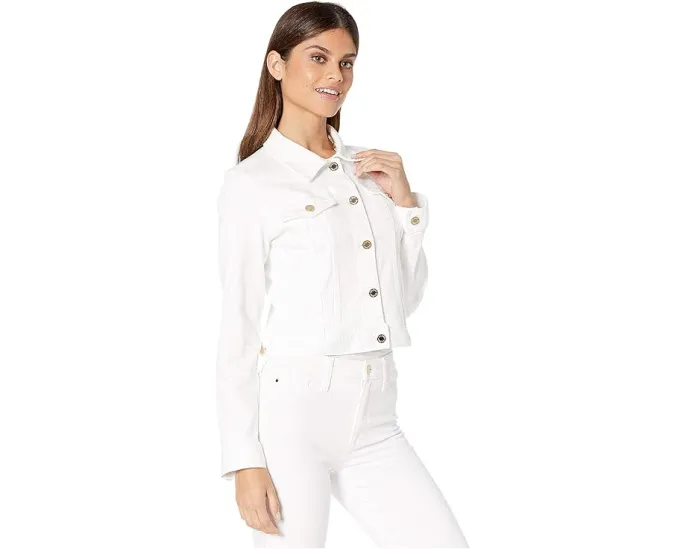 Lilly Pulitzer джинсовая куртка Seaspray из легкого денима с растяжкой