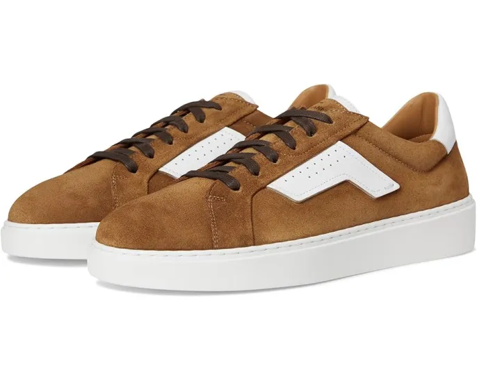 Кроссовки Magnanni Phoenix из телячьей кожи с квадратным носком и пряжкой