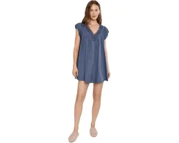 Мини платье Sundazed от Free People с V-образным вырезом