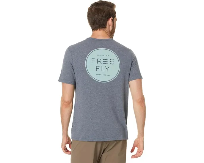 Футболка Free Fly Comfort On с карманом и круглым вырезом