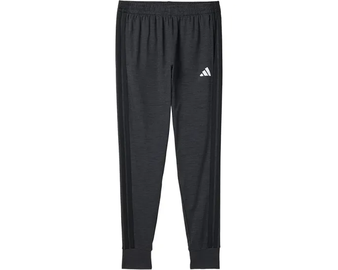 Детские джоггеры adidas Kids 3-Stripe Melange с резинками на щиколотках