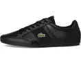 Кроссовки Lacoste Chaymon Tonal с кожаным верхом и контрастной окантовкой