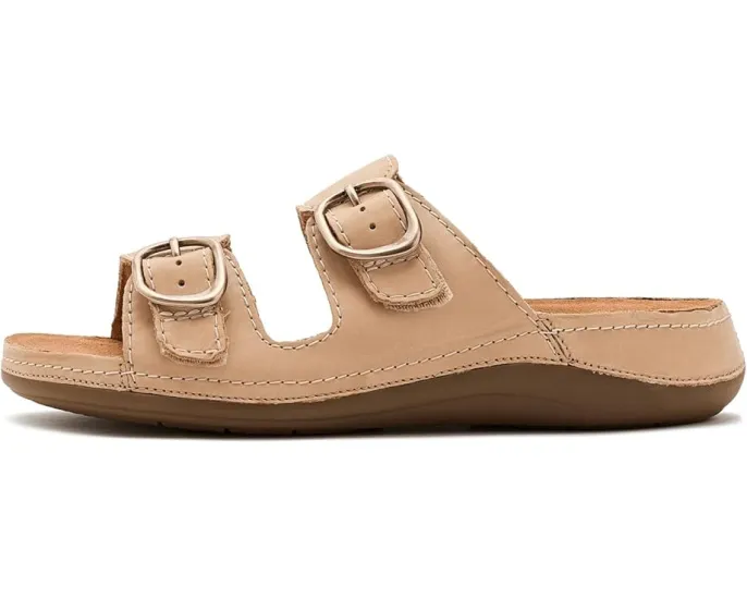 Сандалии Clarks Cecily Step на клине с пряжками и подошвой из термопластичной резины