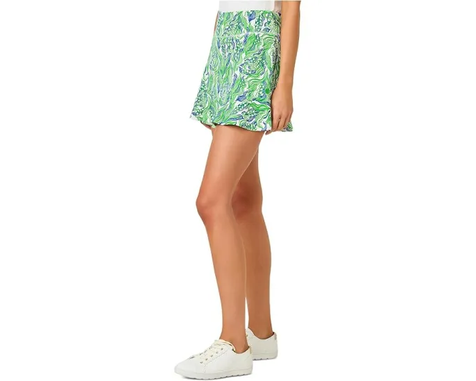 Шорты-юбка Lilly Pulitzer Zadora High-Rise Skort с цветочным принтом