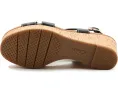 Сандалии Clarks Sabina Sling на пробковом клине с регулируемым ремешком