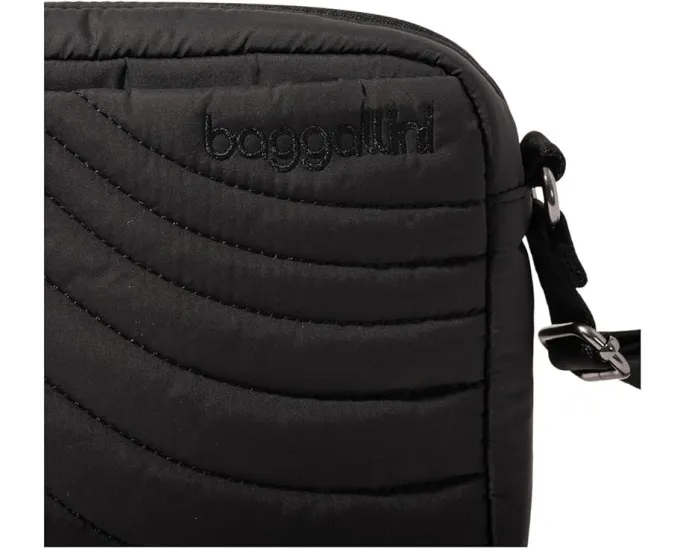 Сумка кроссбоди Baggallini Set Wave с геометрическим узором и RFID защитой
