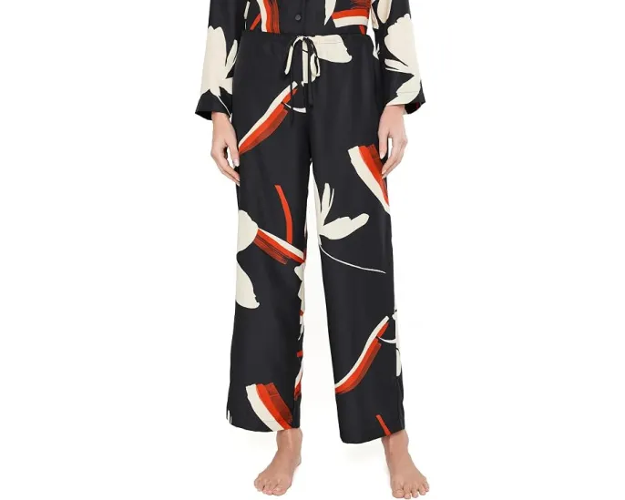 Natori Пижамный набор Kami Notch Pajama Set черный
