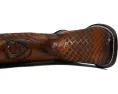 Ковбойские сапоги Cuadra CU500 из кожи с плоским носком и логотипом