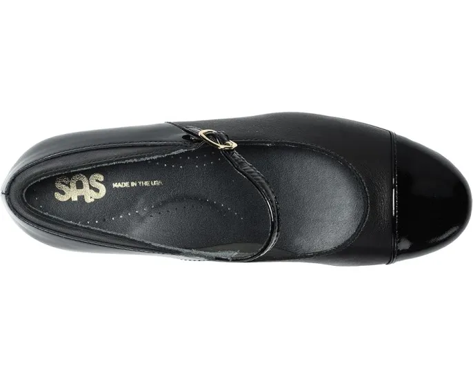 Туфли SAS Isabel Mary Jane Comfort Heel с ремешком и принтом рептилии