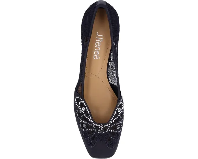 Туфли J. Renee Zofia с квадратным носком и стразами