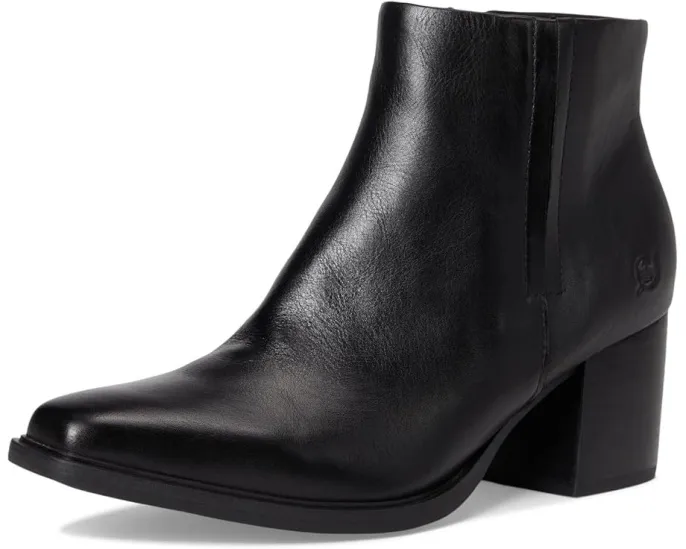 Ботинки Born Aiken с квадратным носком из итальянской кожи и боковой молнией