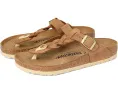 Сланцы Gizeh Braided из промасленной кожи с пробковой стелькой от Birkenstock