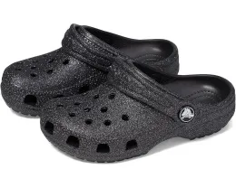 Crocs Classic Glitter Clogs блестящие сабо для малышей