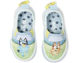 Детские слипоны Ground Up Bluey с принтом для малышей на круглом носке