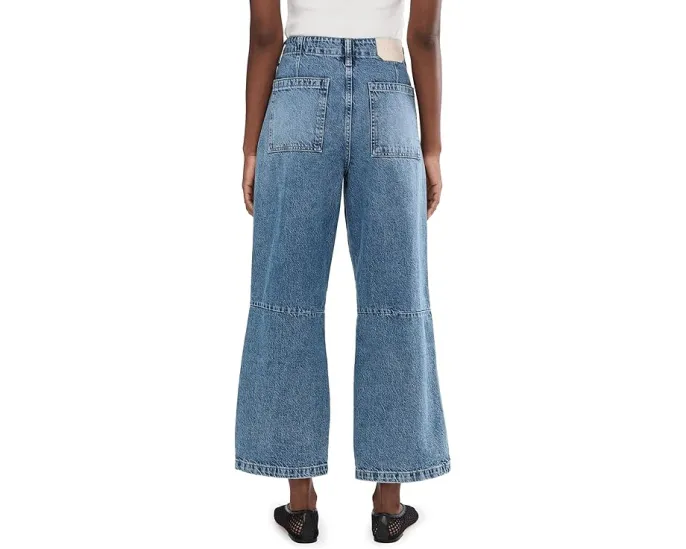 Джинсы AllSaints Tay Carpenter широкого кроя из органического хлопка