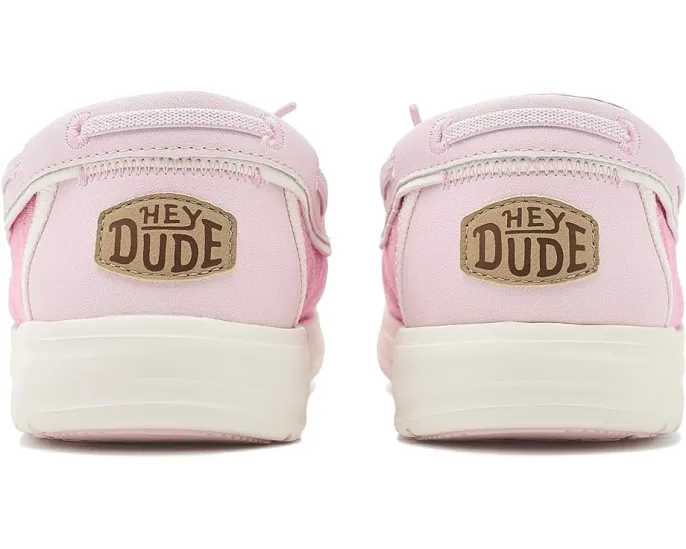 Hey Dude Kids Wells Classic легкие повседневные ботинки с эластичными шнурками