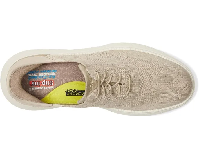 Кроссовки SKECHERS Garza Palma с вязаным верхом и технологией Hands Free Slip ins