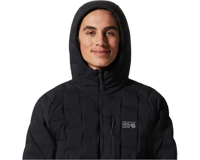 Куртка Mountain Hardwear Stretchdown с капюшоном на эластичной ткани