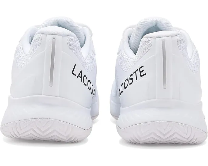 Теннисные кроссовки Lacoste Tech Point с текстильным верхом и боковой клеткой