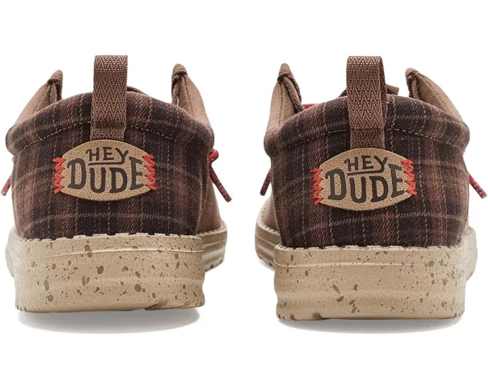 Лоферы Hey Dude Wally Funk Plaid