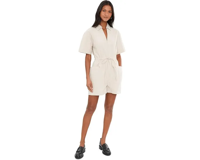 Barbour Kirby комбинезон из хлопка с молнией и карманами