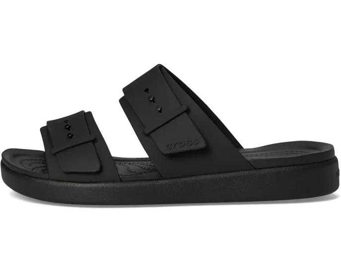 Сандалии Crocs Brooklyn Buckle Low Slide на платформе