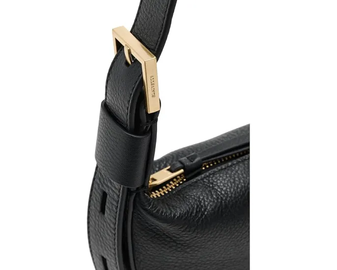 Клатч AllSaints Bettina из стеганой кожи с отделением на молнии