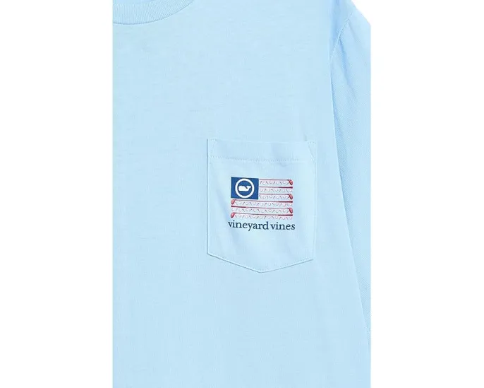 Футболка с коротким рукавом и карманом Golf Flag от Vineyard Vines