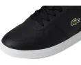 Кроссовки T-base из кожи с вышитым крокодилом Lacoste