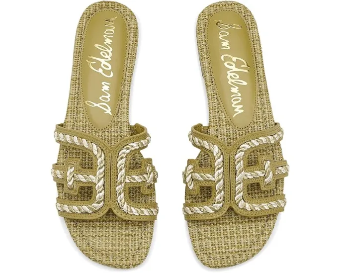 Сандалии Sam Edelman Bay Twist с перекрученными ремешками и открытым носком
