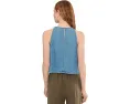 Топ Madewell Airy Denim Halter Shell с завязками на шее