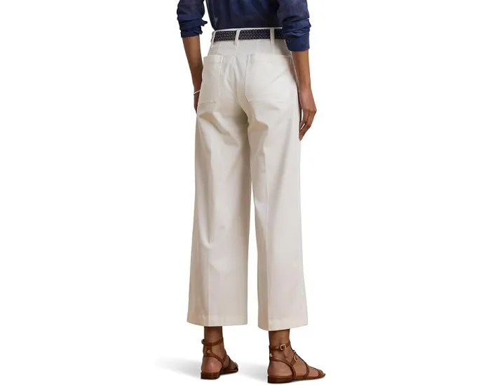 Lauren Ralph Lauren брюки чинос с широкими штанинами и стрейчем из хлопка