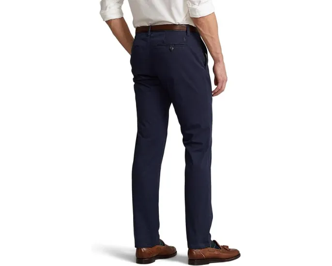 Брюки-чиносы Polo Ralph Lauren Stretch Straight Fit с вышивкой маяков
