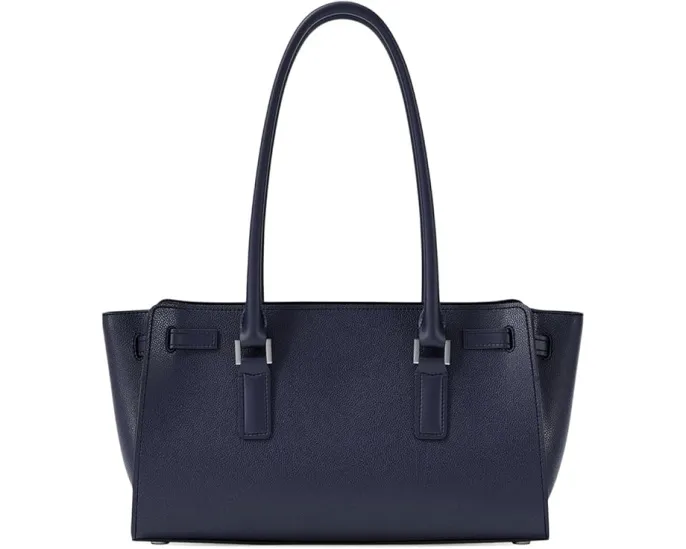 Маленькая сумка-тоут Hamilton Moderne Small East West Shoulder Tote от MICHAEL Michael Kors из кожи