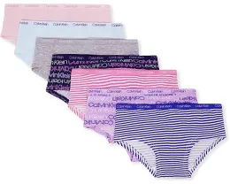 Набор трусиков-хипстеров Calvin Klein для девочек из мягкого хлопка