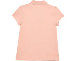 Детское поло Lacoste с воротником фестончиком Scallop Collar Polo