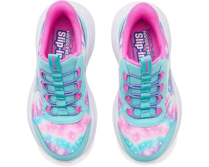 Skechers Kids Hands Free Slip Ins Bounder Pro Rainbow Rush кроссовки с радужным тингом